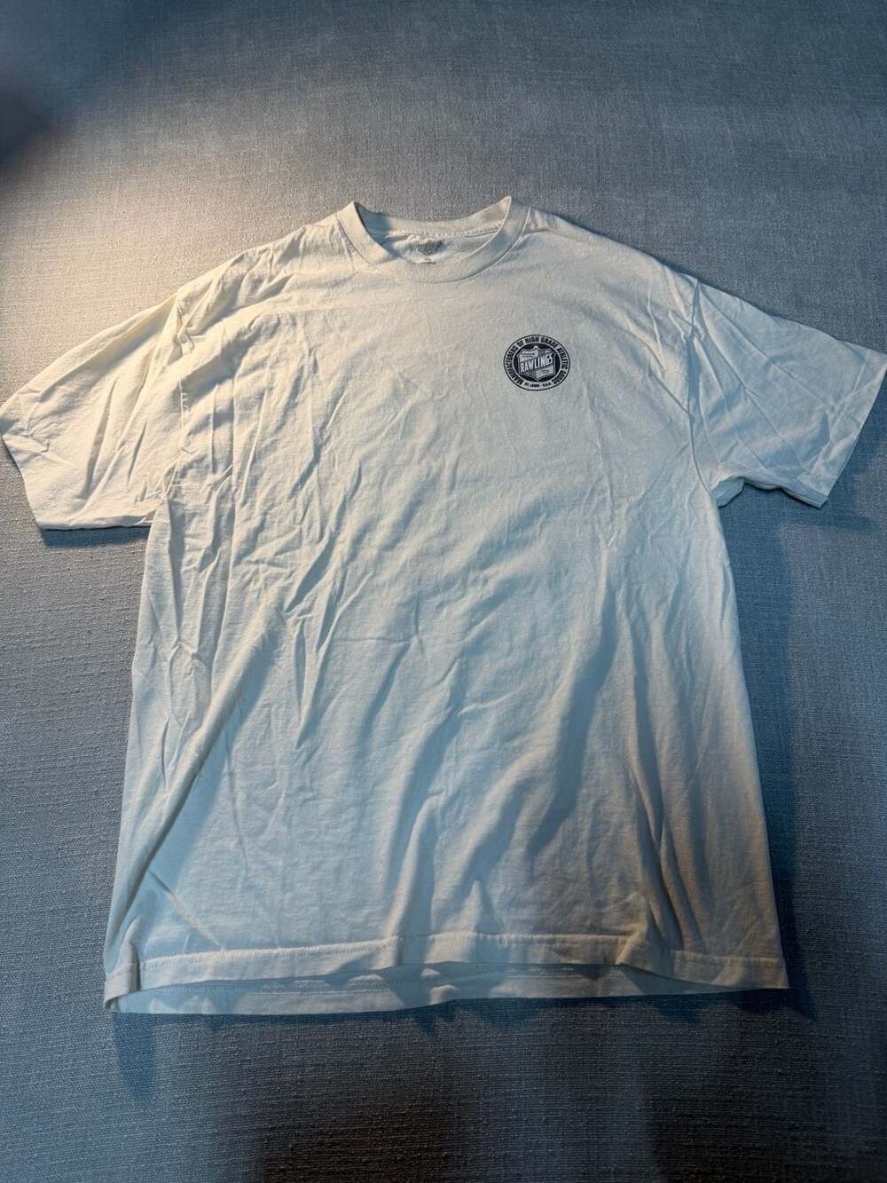 Rawlings Vintage 1922 Spring and Summer Sports Graphic Tee Shirt White XL